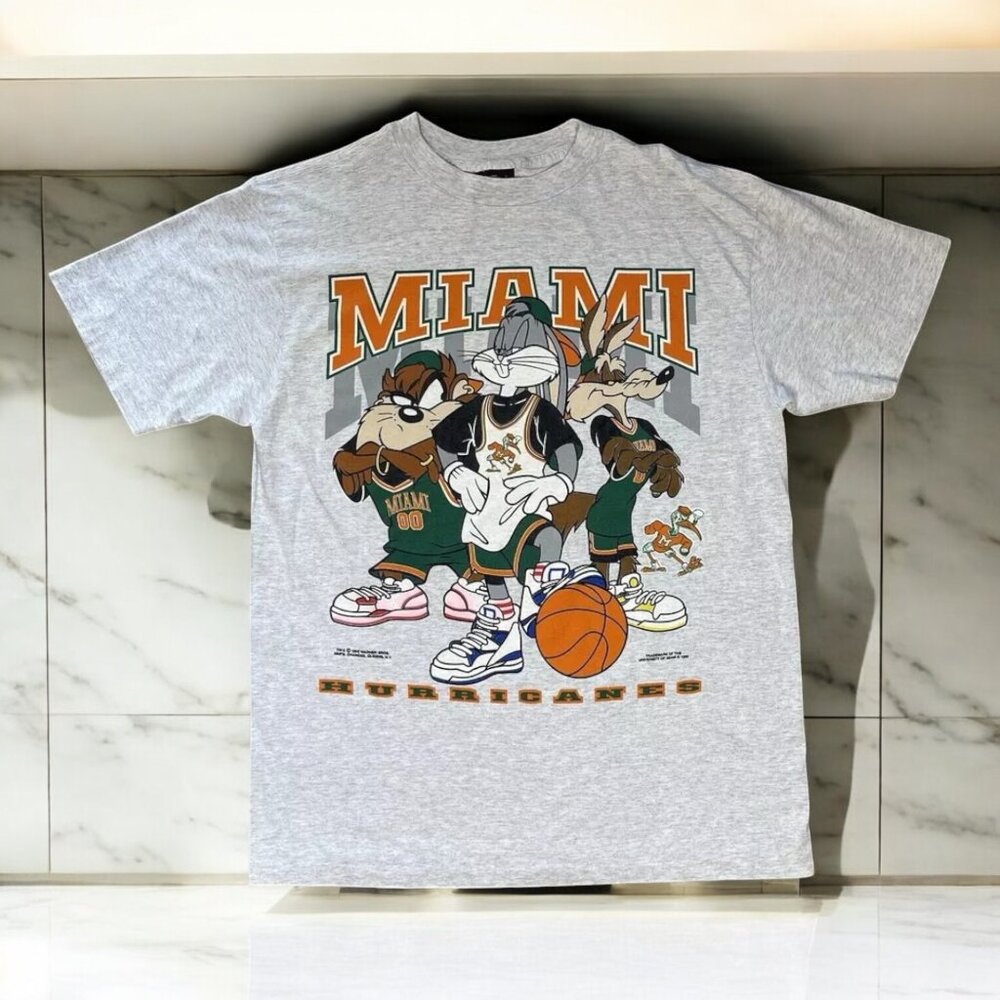 Looney Tunes Miami University Hurricanes T Shirt AN44879